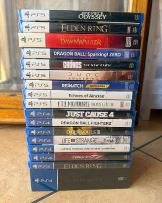 Lotto giochi videogiochi sigillati PS4 PS5