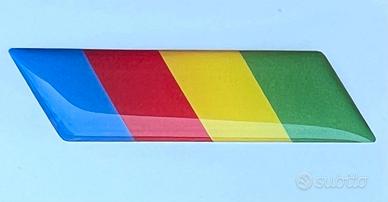 Vespa PX Arcobaleno – Adesivo Resinato p Logo Orig