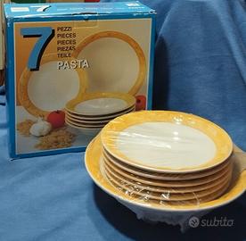 Set di ,7 pezzi per la pasta nuovo 