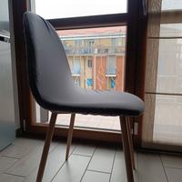 4 sedie modello scandinavo 