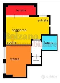 Appartamento di 47 m² con 2 locali e box auto a Bo