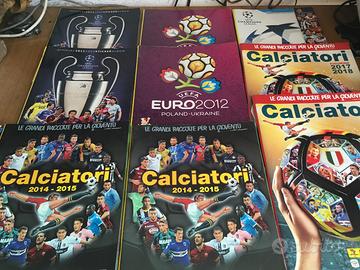 9 album figurine calciatori Panini