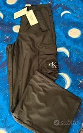 Calvin Klein pantaloni cargo uomo tg S