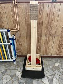 Makiwara artigianale da allenamento 