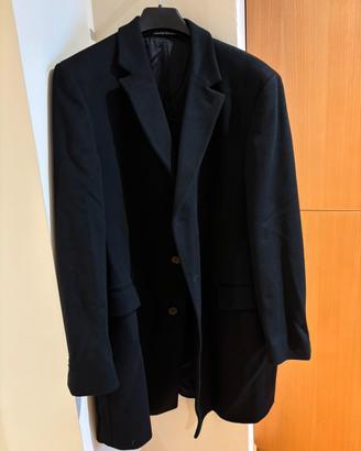 Cappotto Sartoriale Facis Piacenza Originale Nero