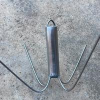 Ancora a rampino 2kg in acciaio inox antincaglio