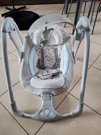 Altalena vibrante neonato con musiche fino a 9kg
