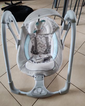 Altalena vibrante neonato con musiche fino a 9kg