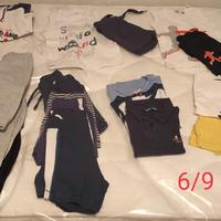 set abbigliamento neonato 6/9 mesi 