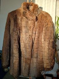 pelliccia vera di coniglio