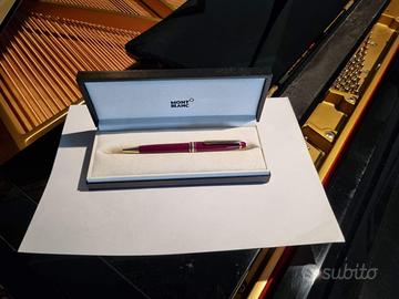 Penna Montblanc bordeaux con scatola, da 500 a 220