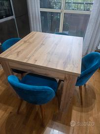 Tavolo allungabile + sedie Maisons Du Monde