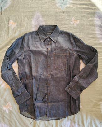 camicia jeans dsquared tg 50 (52-XL)