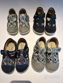 Sandaletti in stoffa