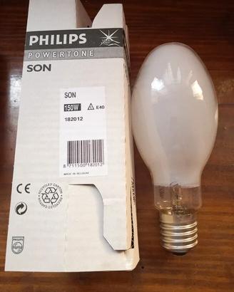 Lampada Philips SON 150W vapori di mercurio