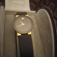 Orologio ultrapiatto movado laminato oro