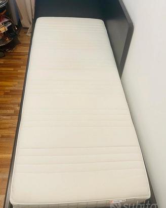 Letto Divano Flekke Ikea Legno Nero
