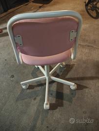 sedia scrivania Ikea bambina 