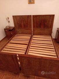 letto in legno 