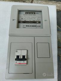 contatore elettrico Enel gruppo monofase vintage