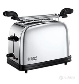 TOSTAPANE CON PINZE *RUSSELL HOBBS - ACCIAIO INOX