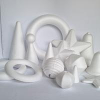 Forme POLISTIROLO cono-corona-campana-sfera, 9 PZ
