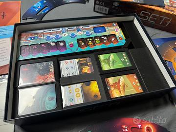 Organizer per gioco da tavolo SETI