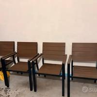 Sedie per giardino
