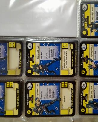 Lotto 350 carte dei Cavalieri dello Zodiaco 