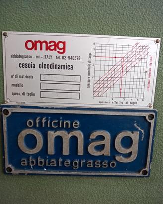 Cesoia oleodinamica Omag