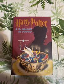 Libro di Harry  Potter e il calice di fuoco