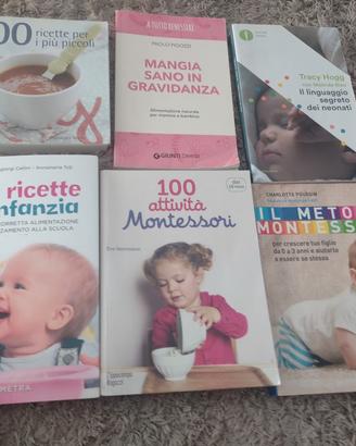 6 libri educativi per genitori: infanzia, ricette,