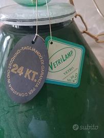 lampadario murano - vetrilamp - doratura oro 24 kt