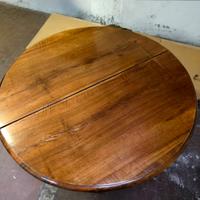 TAVOLO FRANCESE FINE '800 IN NOCE ITALIANO