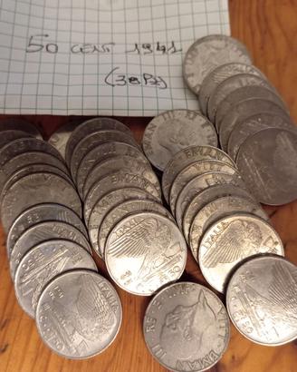 (1333) - Monete Regno 50 Cent Impero (1939/1942)
