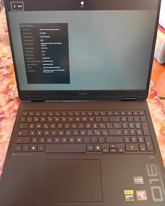 HP OMEN 16, Ryzen 9-8940HX, 32 GB, RTX 5070