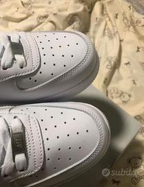 Nike Air Force 1 Bianche Nuove Originali Sneakers