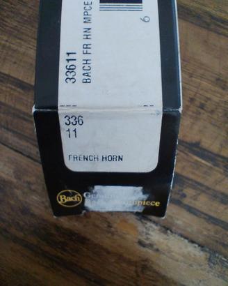 Bocchino corno francese Bach numero 11