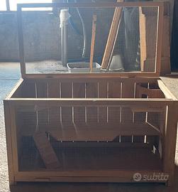 Gabbia criceto in legno