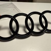 Anello  logo Audi neri originali