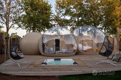Bubble Room Glamping 50mq completa e mai usata