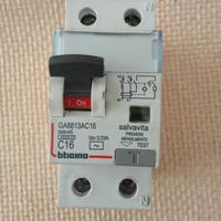 Salvavita e differenziale della BTicino 