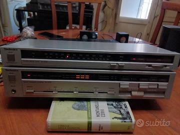 Sintonizzatore e Amplificatore Technics