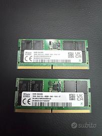 SKhynix DDR5 4800Mhz 32GB