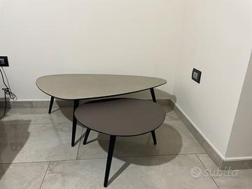 Coppia tavolini dedign