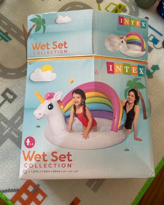 Piscina gonfiabile Intex Unicorno con arcobaleno