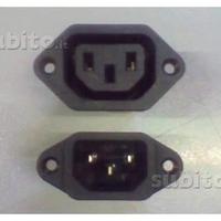 N.10 Presa o Spina IEC Pannello Tripolare 250V-10A