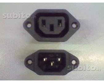 N.10 Presa o Spina IEC Pannello Tripolare 250V-10A