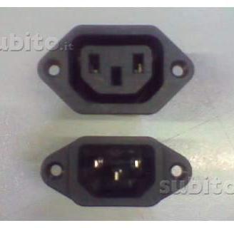 N.10 Presa o Spina IEC Pannello Tripolare 250V-10A