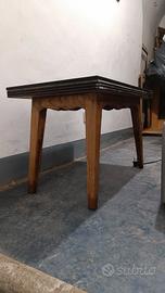 Tavolino in legno e vetro - prezzo trattabile